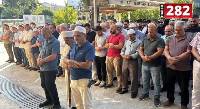 Haniye için Tekirdağ'da gıyabi cenaze namazı kılındı