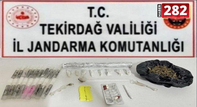 Tekirdağ’da jandarmadan uyuşturucu operasyonu: 7 gözaltı