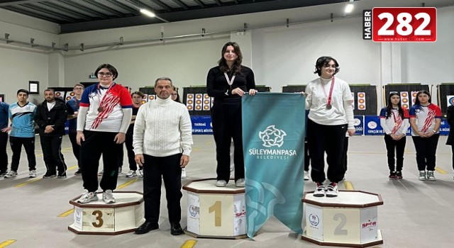 Süleymanpaşa Belediyesi'nın okçuları 11 madalya kazandı