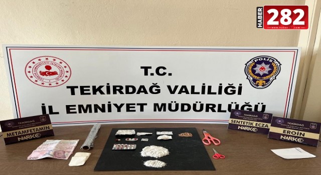 Tekirdağ'da uyuşturucu operasyonunda 9 tutuklama