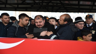 İdlib şehidi Uzman Onbaşı Recep Bekir son yolculuğuna uğurlandı