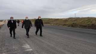 EdirneKırklareli arasındaki bölünmüş yol çalışmaları devam ediyor