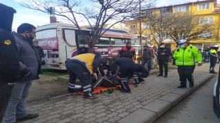 Edirne’de otomobille motosiklet çarpıştı: 1 yaralı