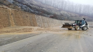 Kırklareli’nde toprak kayması meydana geldi