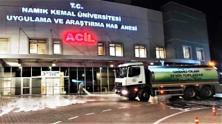 Süleymanpaşa Belediyesi dezenfeksiyon çalışmalarını sürdürüyor