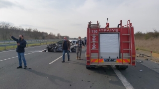 Kırklareli’nde trafik kazası: 1 yaralı