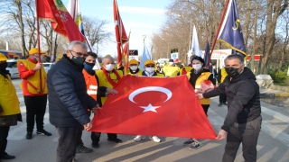 57’nci ve 27’nci Alay gönülleri Edirne’den Çanakkale’ye yola çıktı