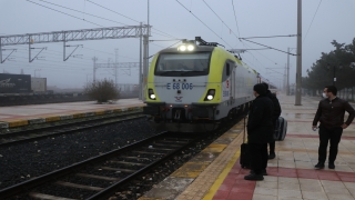 Bölgesel tren seferleri bir yıl sonra Kovid19 tedbirleriyle yeniden başladı