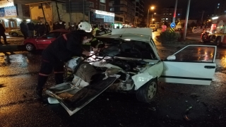 Tekirdağ’da trafik kazası: 1 yaralı