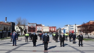 Edirne ve Tekirdağ’da Türk Polis Teşkilatı’nın 176. kuruluş yıl dönümü törenle kutlandı