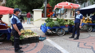 Edirne’de zabıta ve polisten Kovid19 denetimi