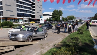 Edirne’de zincirleme trafik kazasında 3 kişi yaralandı