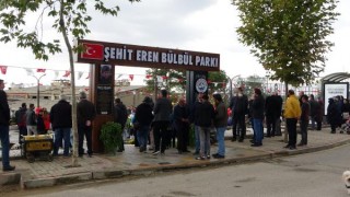 Keşan’da Şehit Eren Bülbül Parkı açıldı