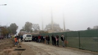 Edirne ve Tekirdağ’da yoğun sis 