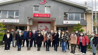 Edirne’de stajyer avukatlardan Göç İdaresi’ne ziyaret