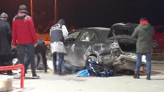 Takla atan otomobilin sürücüsü öldü