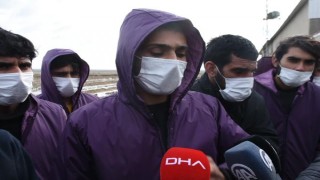 Arkadaşları donarak ölen göçmenler, Yunan zulmünü anlattı/ Fotoğraflar