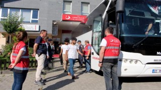 Edirne’den 260 kaçak göçmen daha ülkelerine gönderilmek üzere yola çıktı