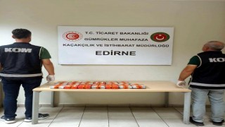 Kapıkule’de, TIR’ın yedek lastiğinden 15 kilo kokain çıktı