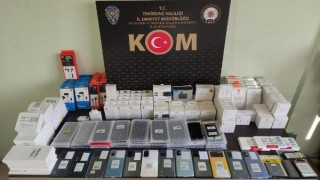 Şarköy’de kaçak cep telefonu operasyonu: 1 gözaltı