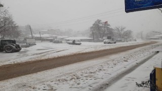 Tekirdağ’da kar yağışı