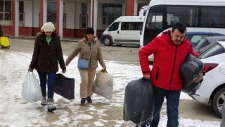 Keşan’da depremzeler için yardım kampanyası düzenlendi