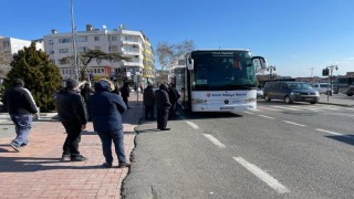 Tekirdağ’dan 50 AFAD gönüllüsü Şanlıurfa’ya gitmek üzere yola çıktı