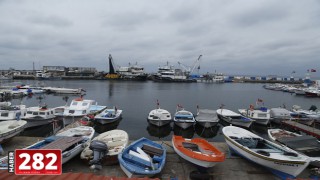 Marmara Denizi'nde ulaşıma poyraz engeli