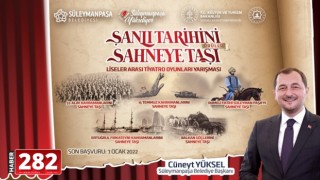 Şanlı Tarihini Sahneye Taşı tiyatro yarışması için başvurular başladı