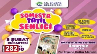 Ergene Belediyesi Sömestr Tatil Şenliği Düzenliyor