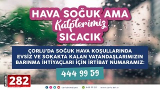 Sokakta Bırakmıyor, Sıcak Bir Yuva Sunuyoruz!