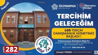 Süleymanpaşa Belediyesinden LGS adaylarına tercih desteği