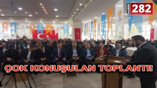 AK PARTİ ERGENE'DEN BÜYÜK VAATLER!