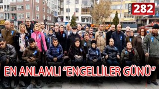 ASIL ENGEL ENGELLİ BİREYLERDE DEĞİL DÜŞÜNCELERDEDİR!