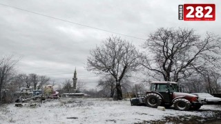 TRAKYA'YA İLK KAR DÜŞTÜ!