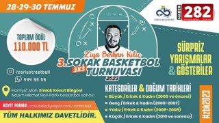 Ziya Berhan Kılıç Sokak Basketbol Turnuvası Kayıtları Başladı