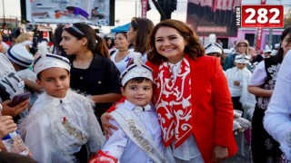 ERGENE BELEDİYE BAŞKANI MÜGE YILDIZ TOPAK’TAN TOPLU SÜNNET ŞÖLENİ