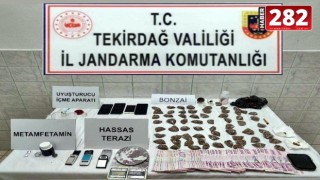 Tekirdağ'da uyuşturucu operasyonlarında 4 gözaltı