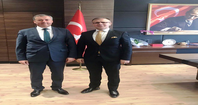 BAŞKAN BOZAN’DAN KAYMAKAM SARILI’YA ZİYARET