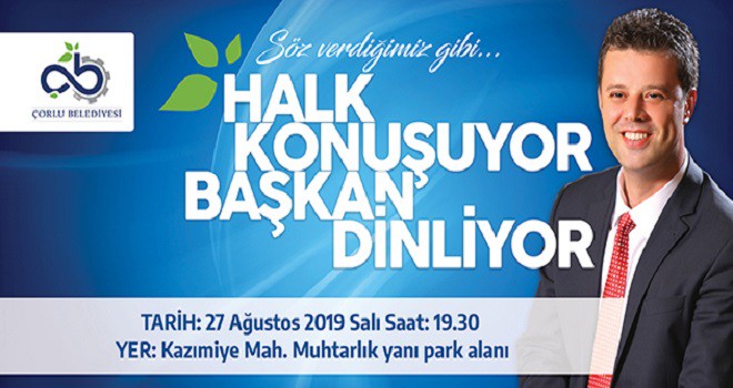 Başkan Sarıkurt Kazımiye Mahalle Sakinleriyle Buluşacak