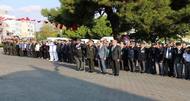 Marmaraereğlisi’nde 19 Eylül Gaziler Günü Törenle Kutlandı