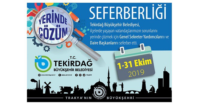 Büyükşehir Belediyesi’nden Yerinde Çözüm Seferberliği